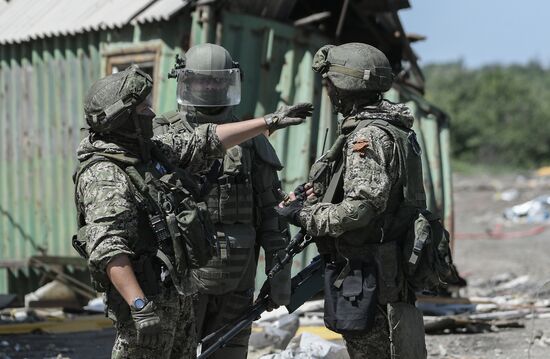 DPR Russia Ukraine Military Operation Demining