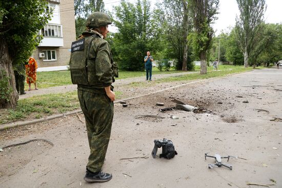 DPR Russia Ukraine Military Operation Shelling