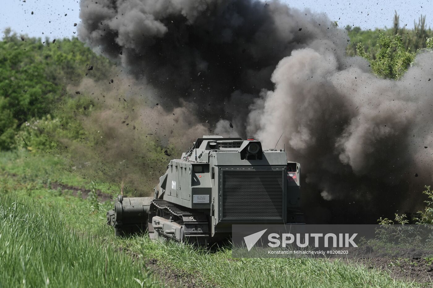 DPR Russia Ukraine Military Operation Demining