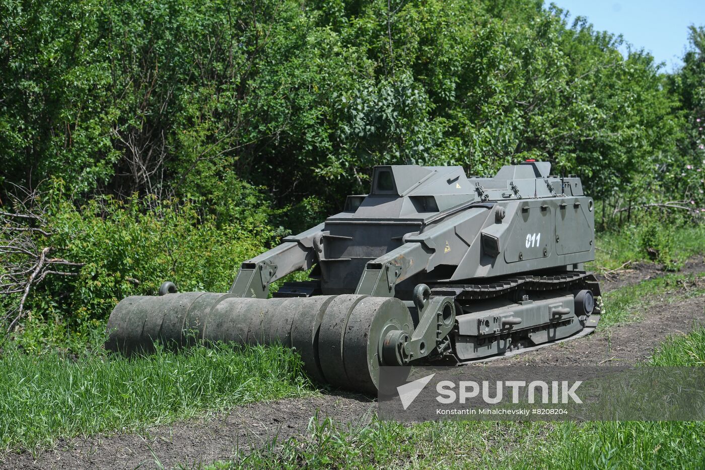 DPR Russia Ukraine Military Operation Demining