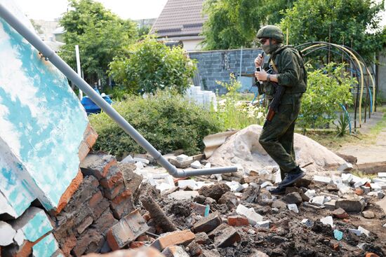 DPR Russia Ukraine Military Operation Shelling