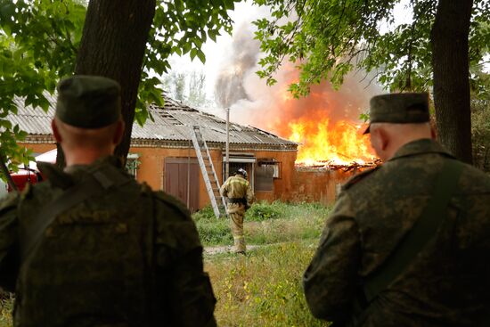 DPR Russia Ukraine Military Operation Shelling