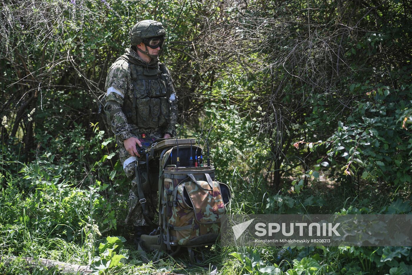DPR Russia Ukraine Military Operation Demining