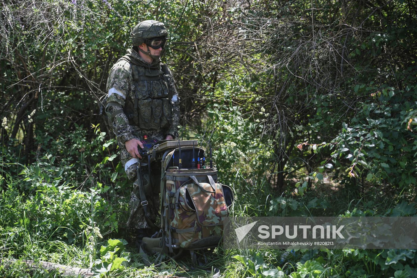 DPR Russia Ukraine Military Operation Demining