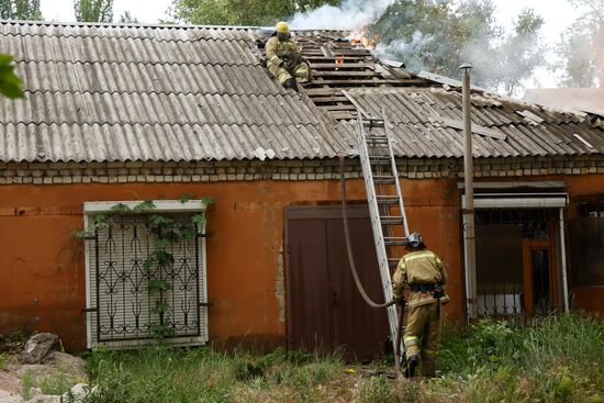 DPR Russia Ukraine Military Operation Shelling