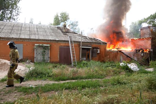 DPR Russia Ukraine Military Operation Shelling