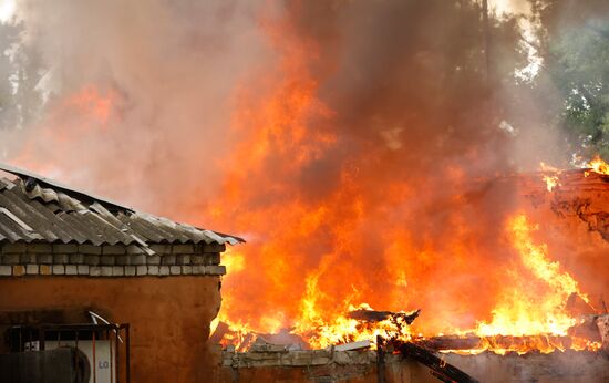 DPR Russia Ukraine Military Operation Shelling
