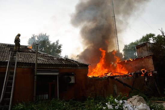DPR Russia Ukraine Military Operation Shelling