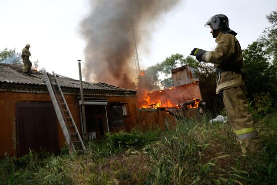 DPR Russia Ukraine Military Operation Shelling