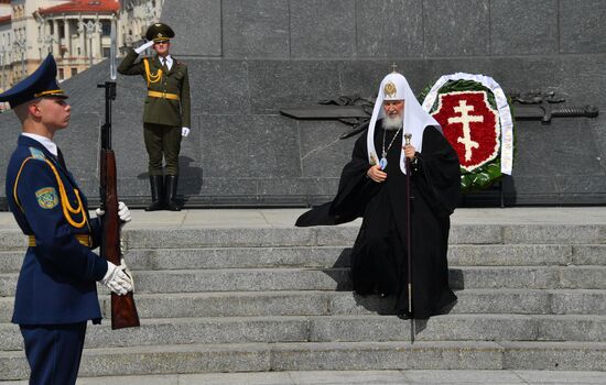 Belarus Russia Religion Patriarch