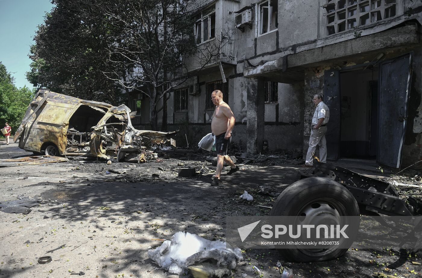 DPR Russia Ukraine Military Operation Shelling