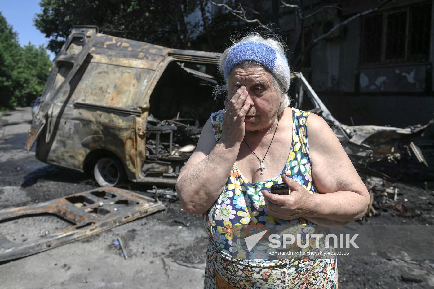 DPR Russia Ukraine Military Operation Shelling