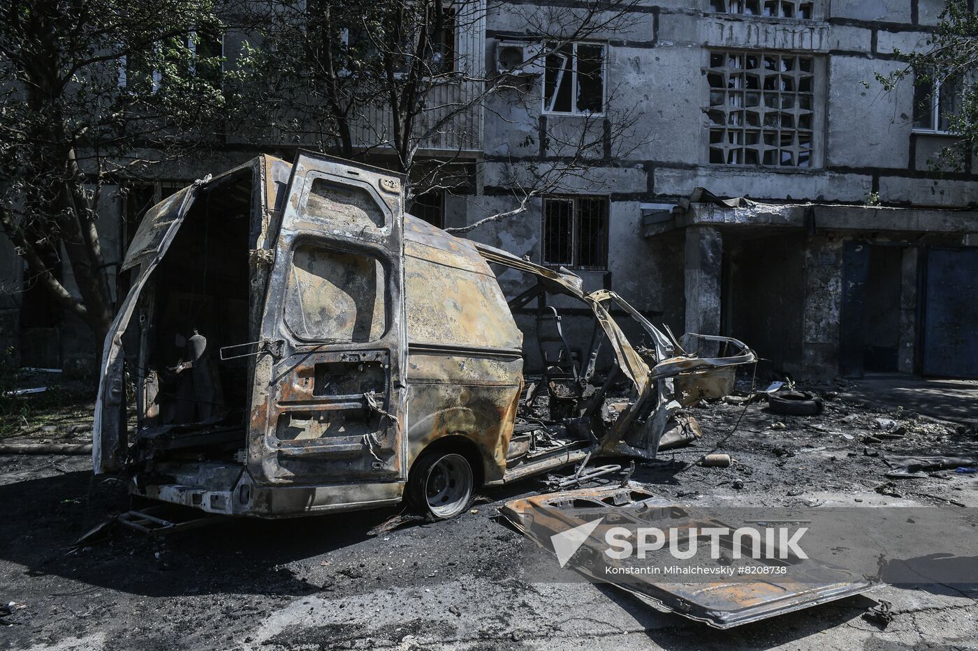 DPR Russia Ukraine Military Operation Shelling