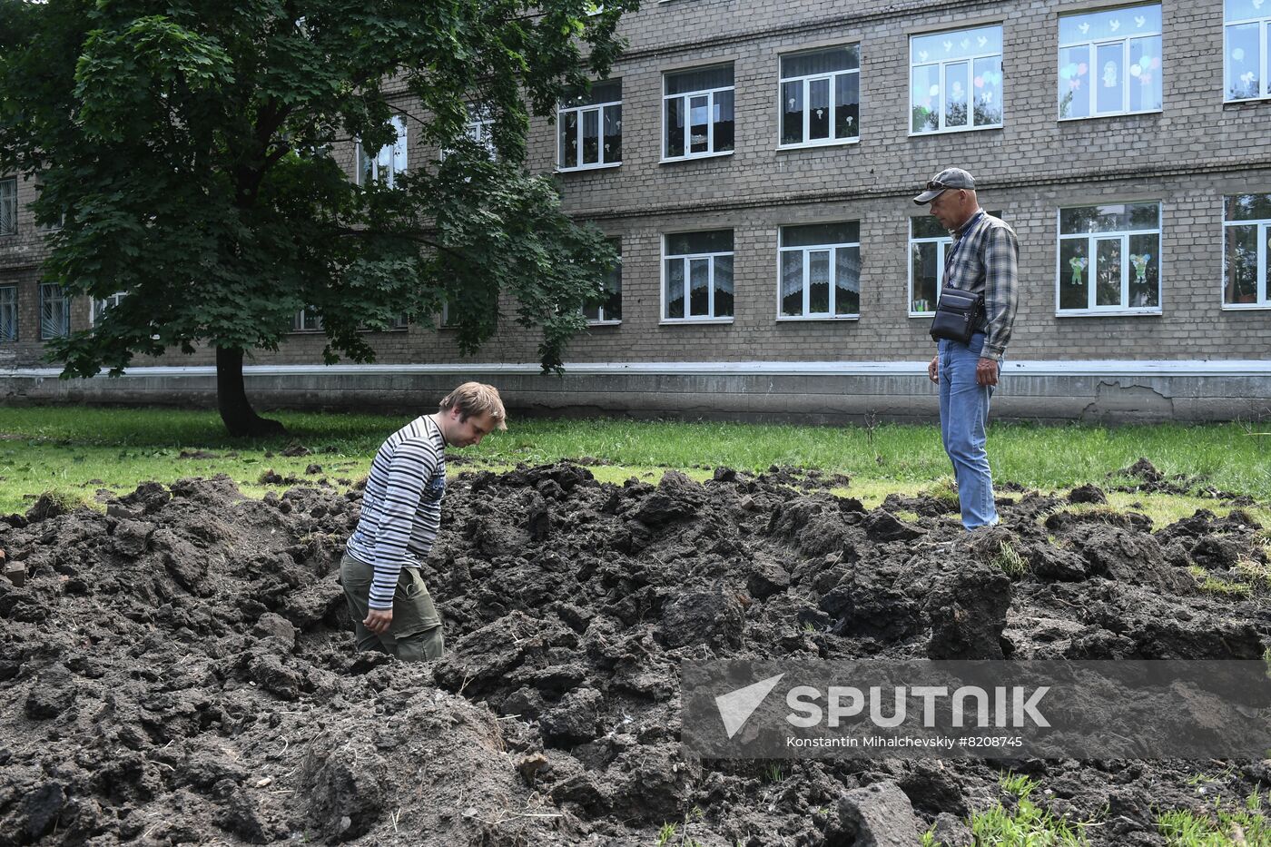 DPR Russia Ukraine Military Operation Shelling