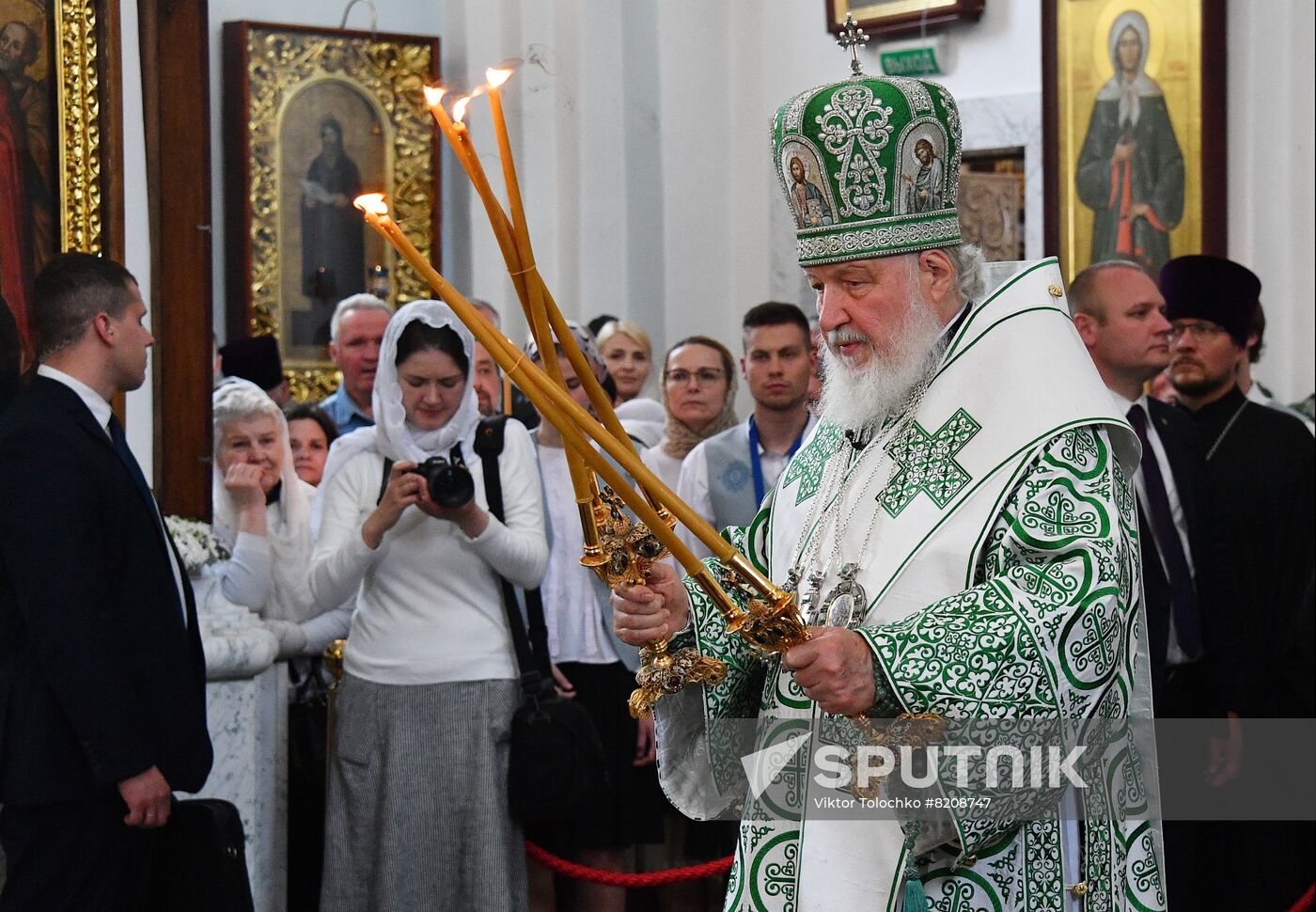 Belarus Russia Religion Patriarch