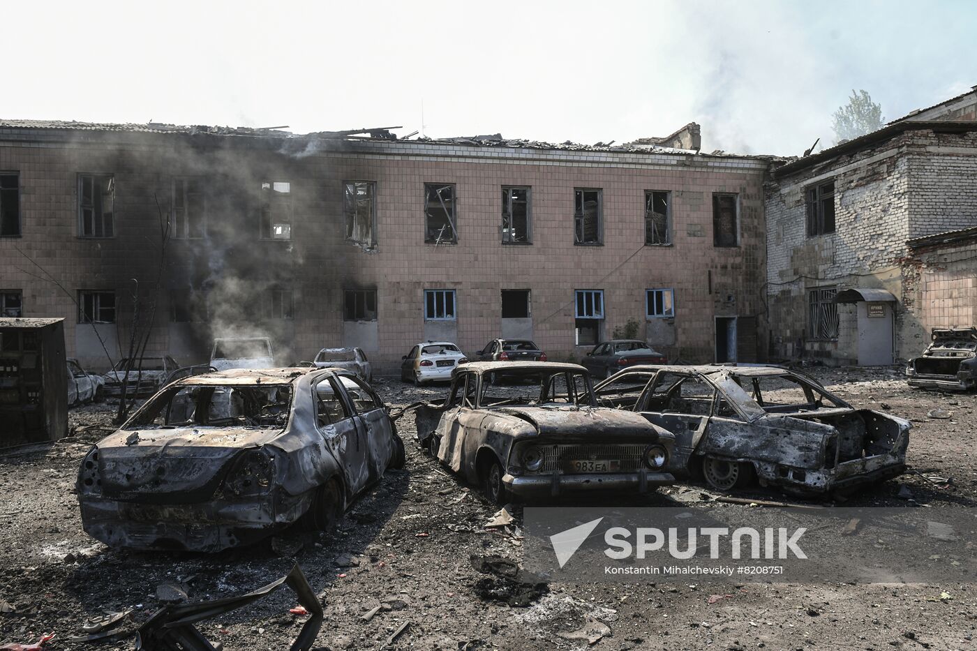 DPR Russia Ukraine Military Operation Shelling
