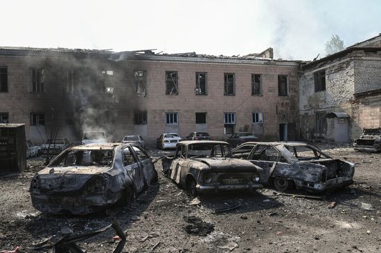 DPR Russia Ukraine Military Operation Shelling