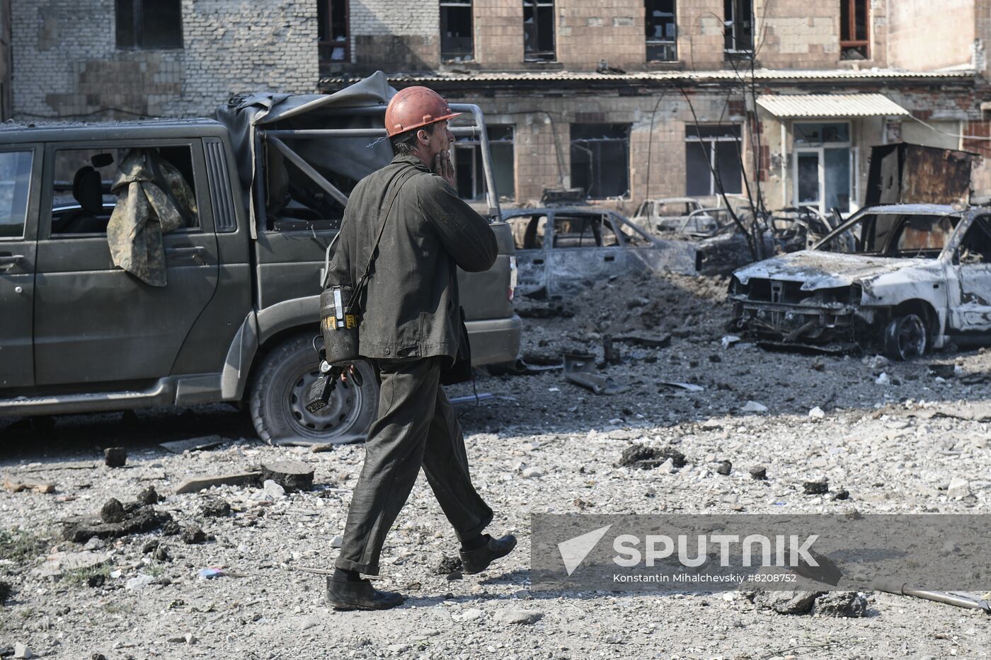 DPR Russia Ukraine Military Operation Shelling