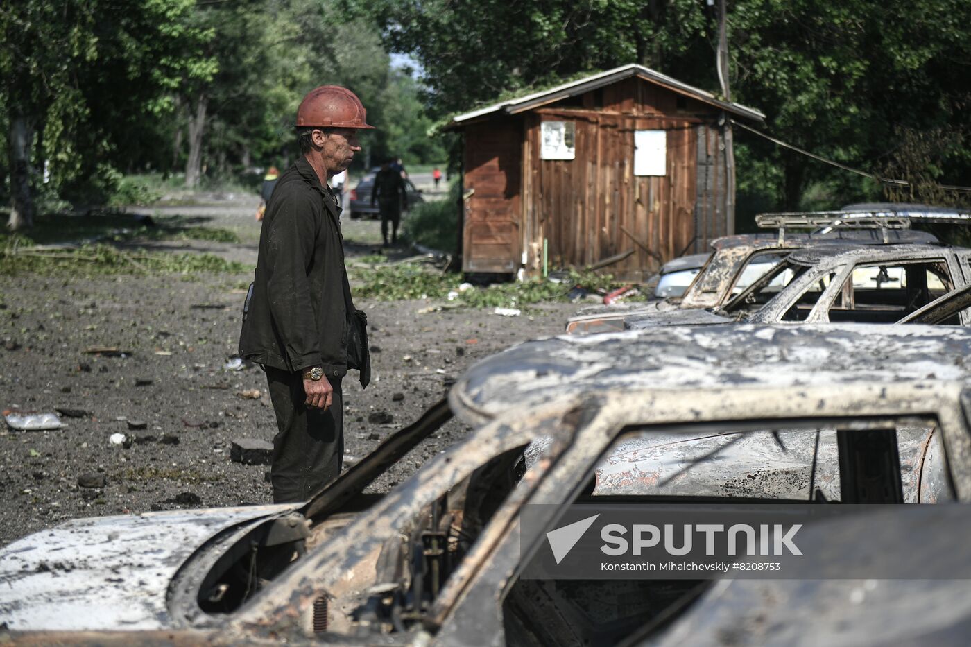 DPR Russia Ukraine Military Operation Shelling