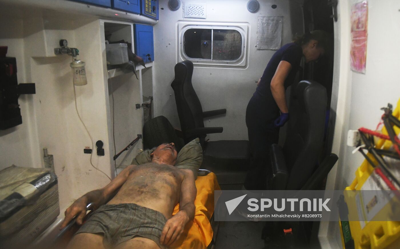 DPR Russia Ukraine Military Operation Shelling