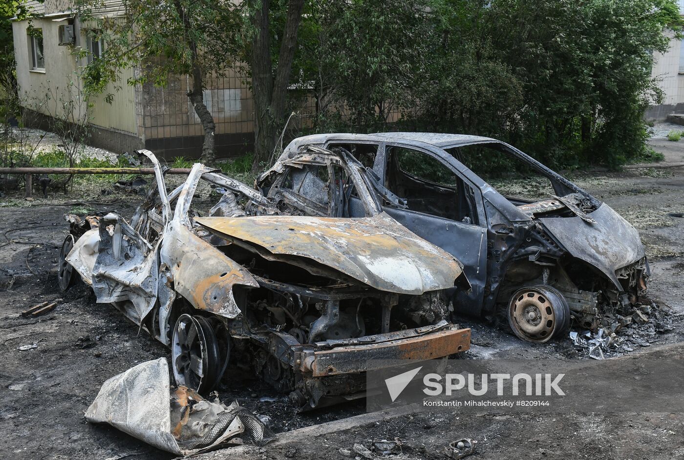 DPR Russia Ukraine Military Operation Shelling Aftermath