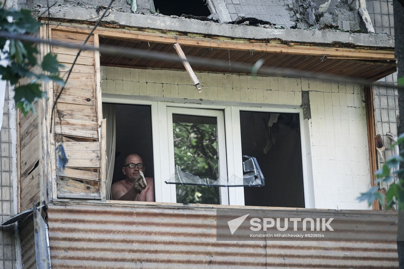 DPR Russia Ukraine Military Operation Shelling Aftermath