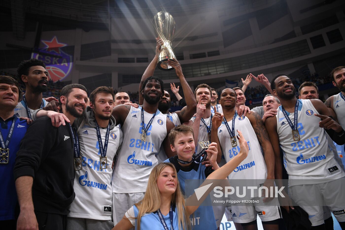 Russia Basketball United League CSKA - Zenit