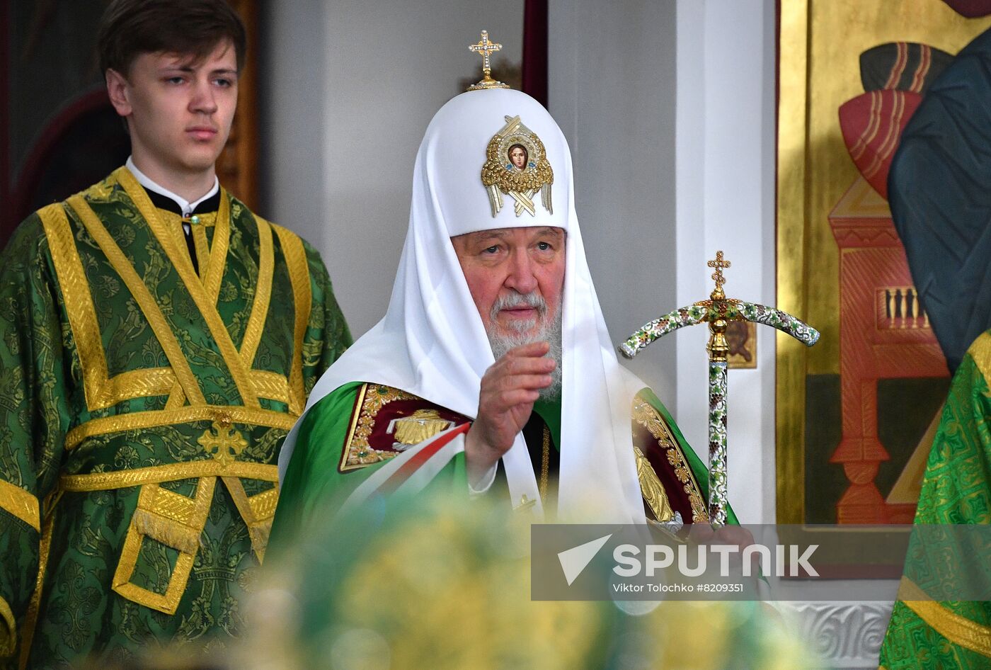 Belarus Russia Religion Patriarch