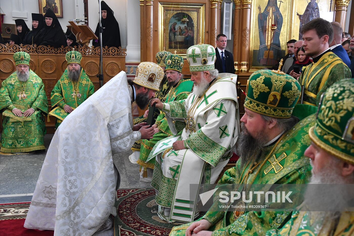 Belarus Russia Religion Patriarch