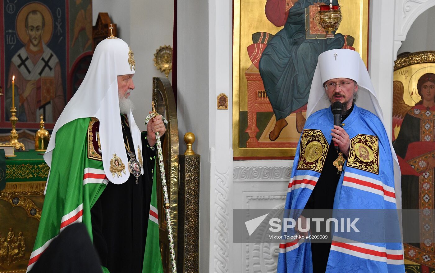 Belarus Russia Religion Patriarch