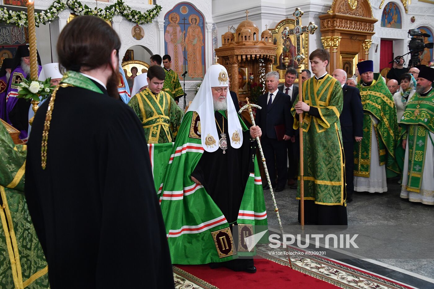 Belarus Russia Religion Patriarch