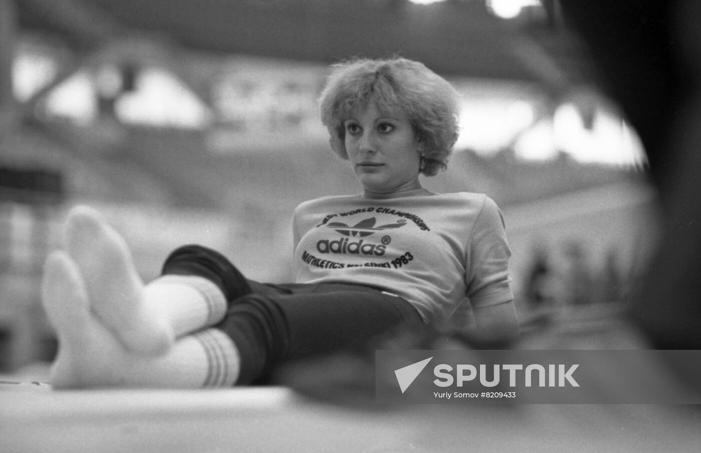 World champion in high jump Tamara Bykova