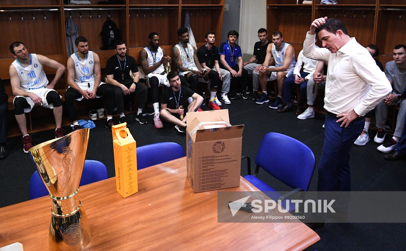 Russia Basketball United League CSKA - Zenit
