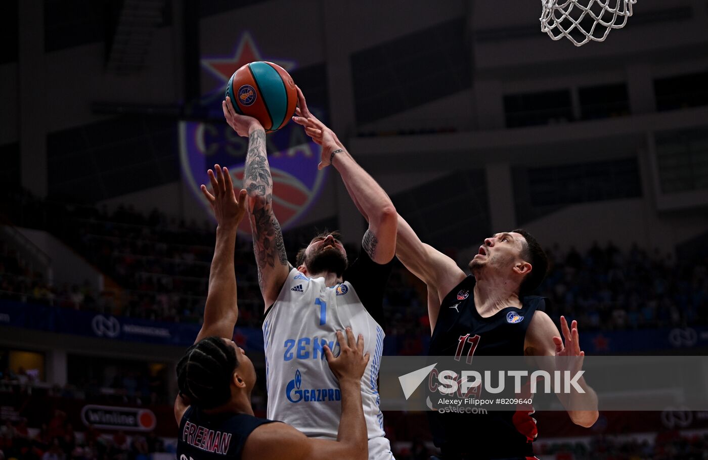 Russia Basketball United League CSKA - Zenit