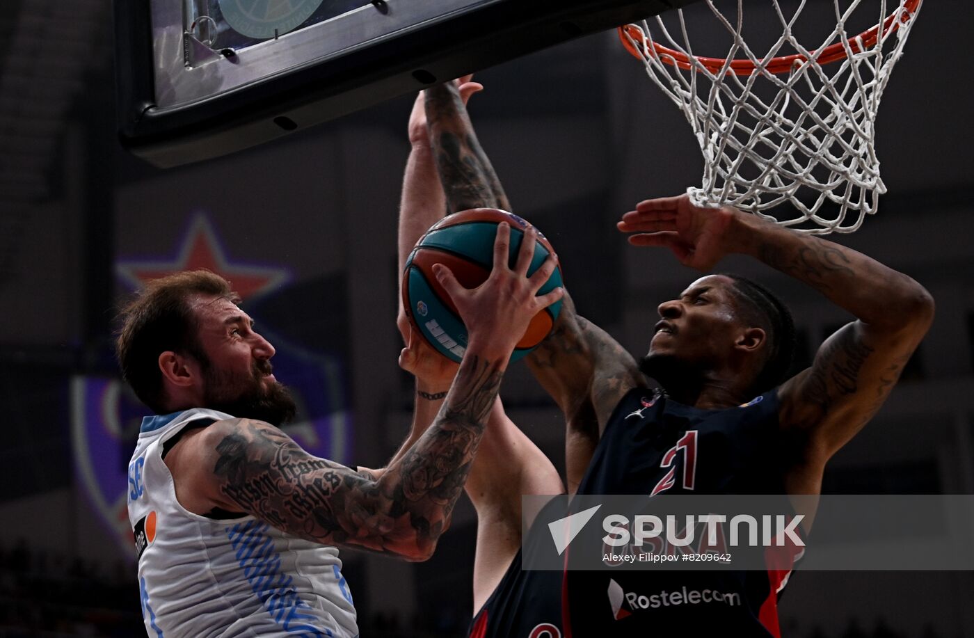 Russia Basketball United League CSKA - Zenit