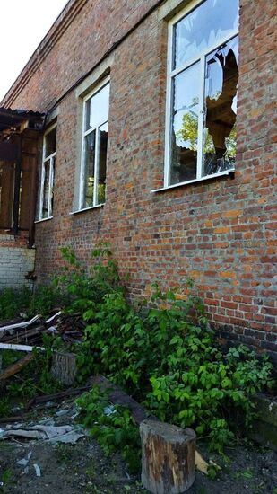Russia Ukraine Military Operation Shelling