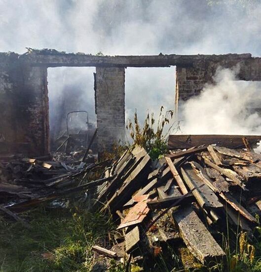 Russia Ukraine Military Operation Shelling