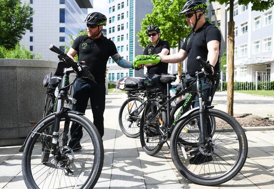 Russia Bicycle Patrol
