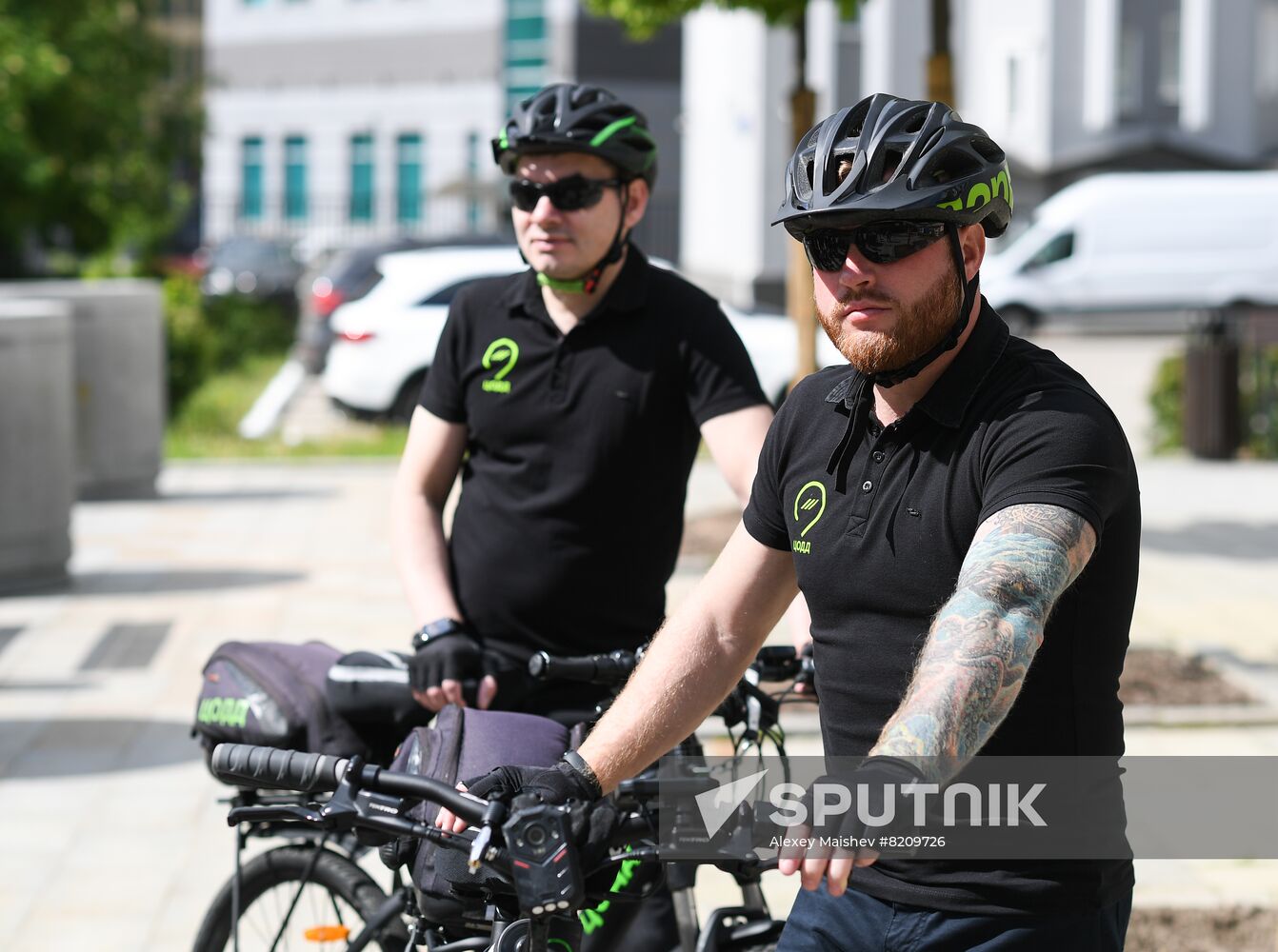 Russia Bicycle Patrol