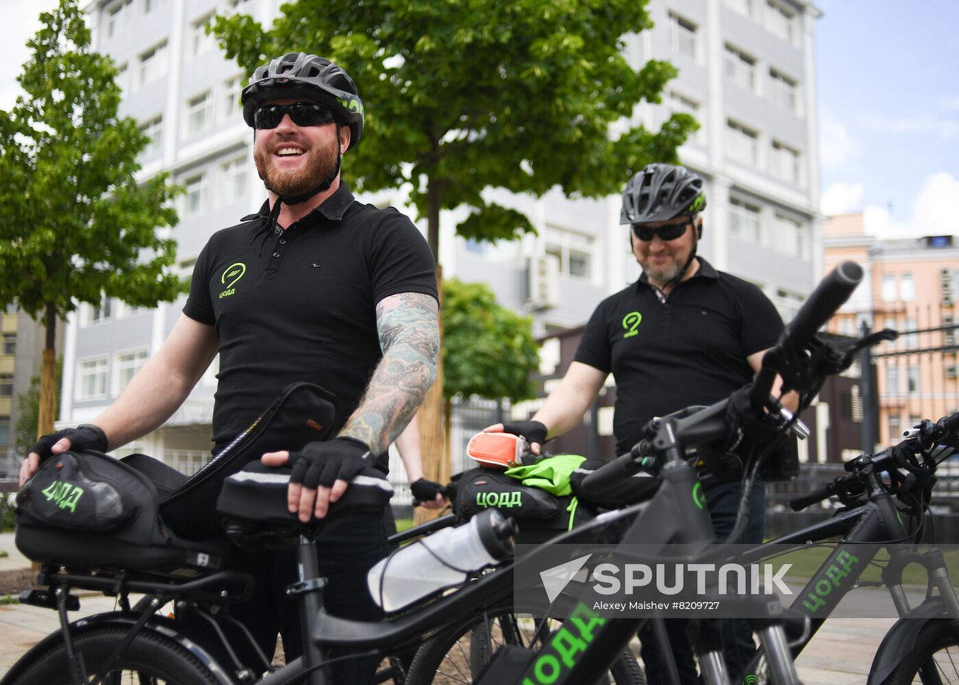 Russia Bicycle Patrol