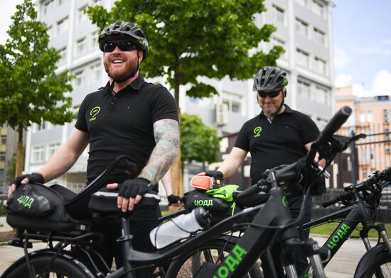 Russia Bicycle Patrol