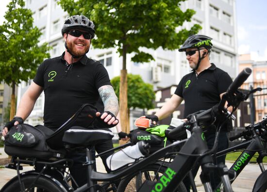 Russia Bicycle Patrol
