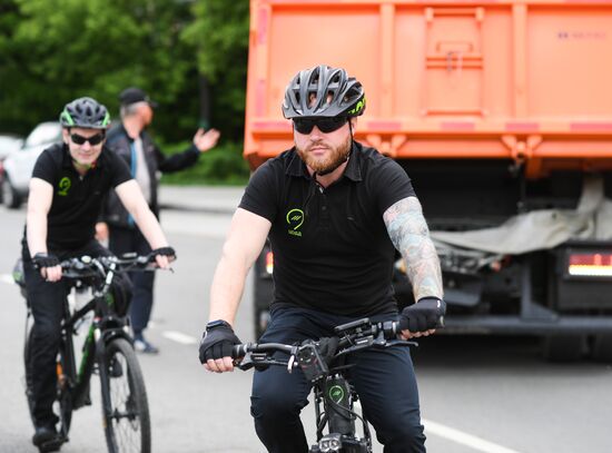 Russia Bicycle Patrol