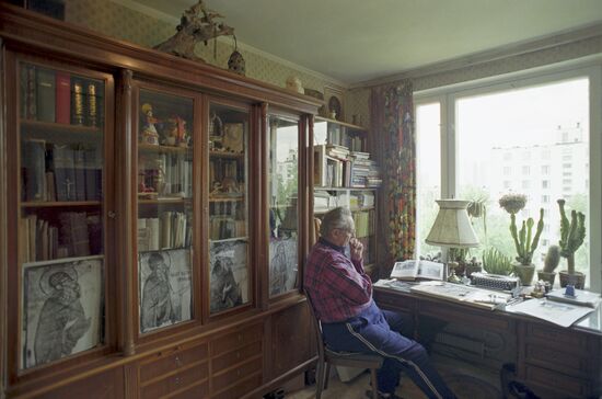 Restorer Viktor Filatov