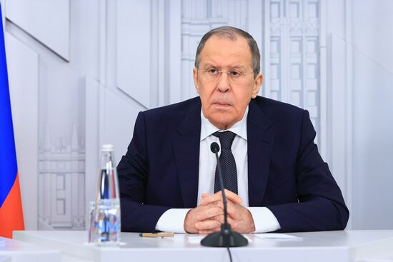 Russia Lavrov News Conference