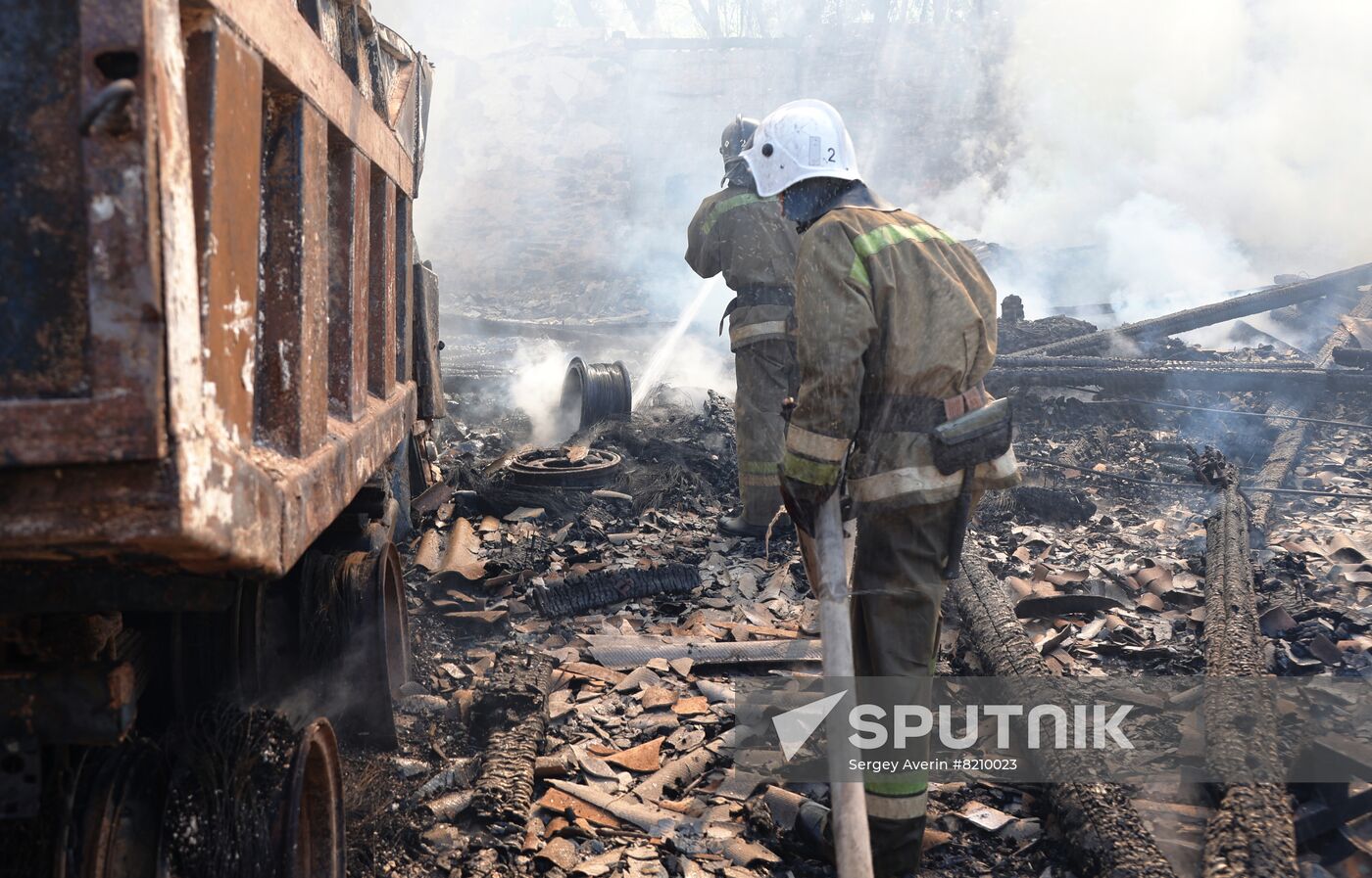 DPR Russia Ukraine Military Operation Shelling Aftermath