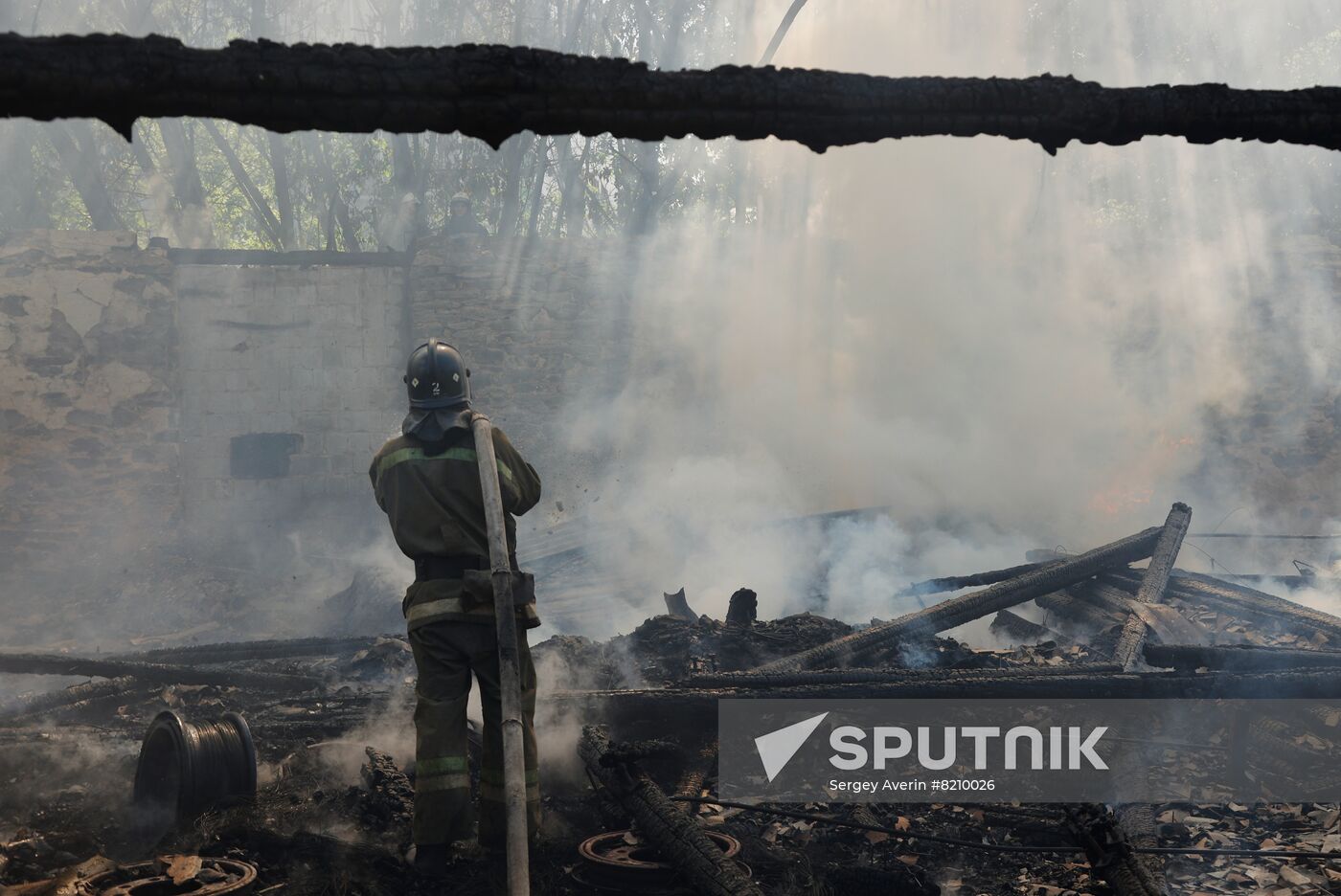 DPR Russia Ukraine Military Operation Shelling Aftermath