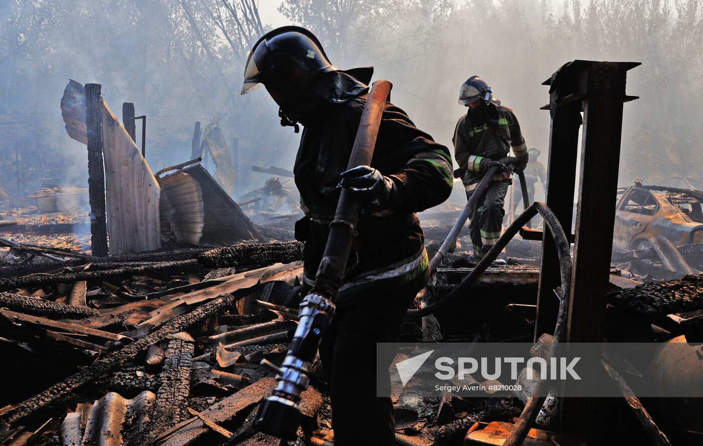 DPR Russia Ukraine Military Operation Shelling Aftermath