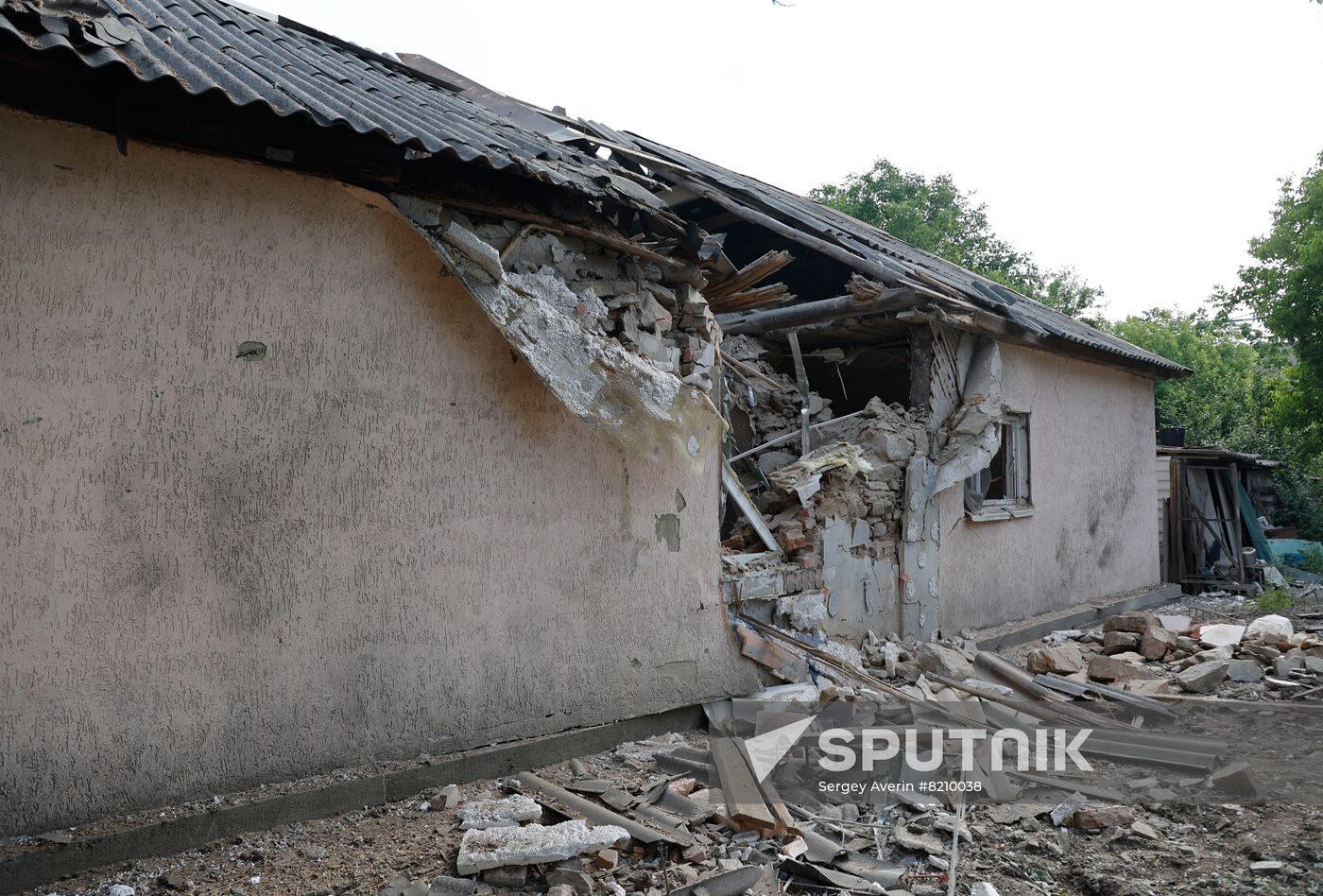 DPR Russia Ukraine Military Operation Shelling Aftermath