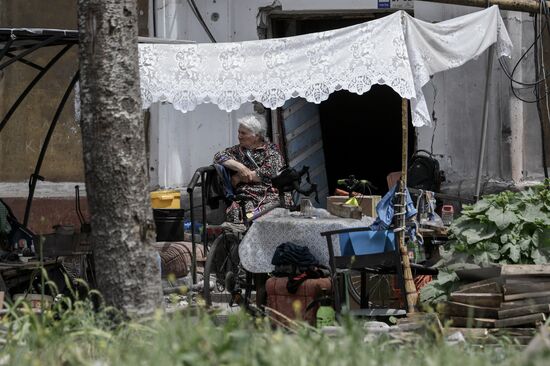 DPR Russia Ukraine Military Operation Daily Life